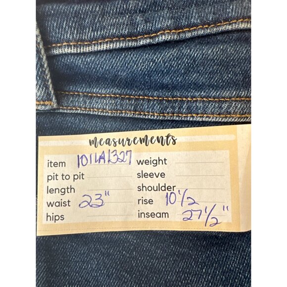 2/$30 ZARA Womens Skinny Jeans USA 2 Cotton/Elastane Blend Blue Denim - Picture 6 of 16